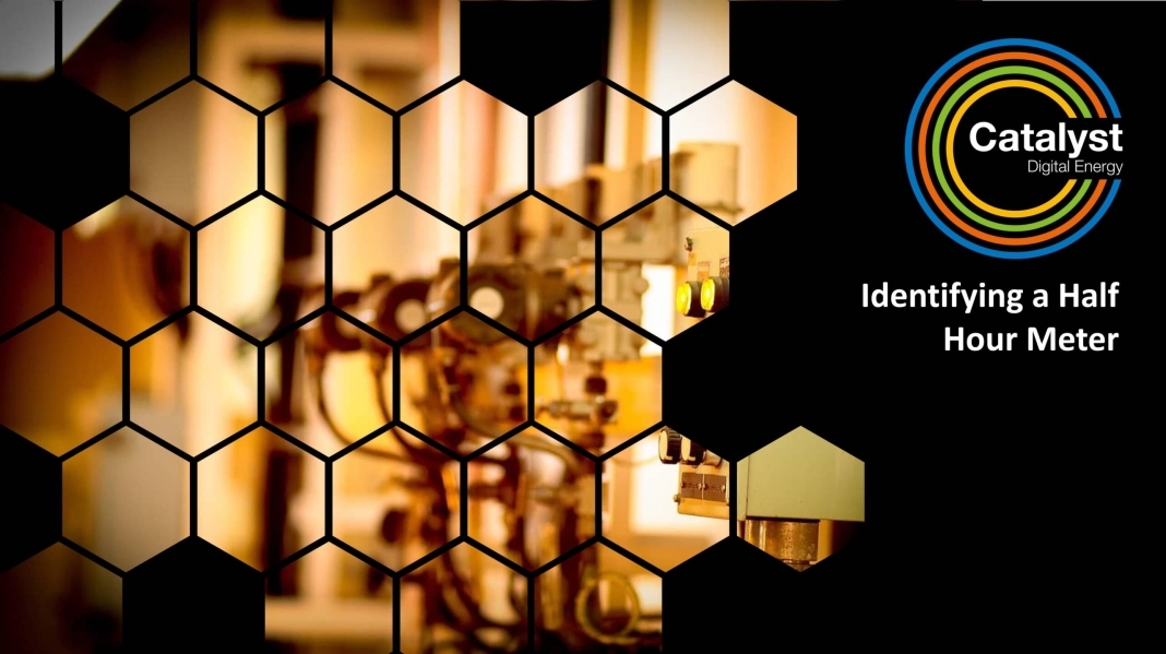 Identifying a Half Hour Meter Identifying a Half Hour Meter